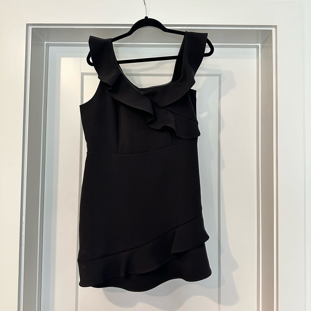 Express Off the Shoulder Ruffle Dress - Picture 4 of 6